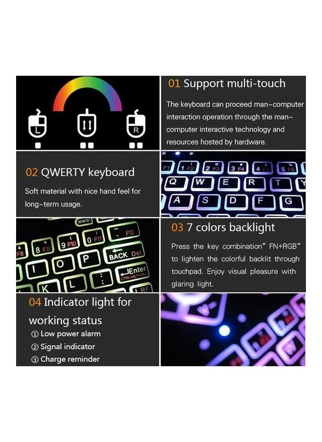 Wireless Mouse Combo Keyboard - 2.4G