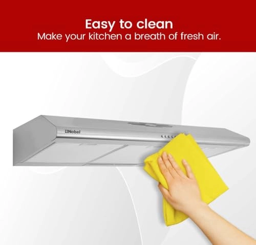 Builtin - Hoods - Stainless Steel 90cm Halogen Lights