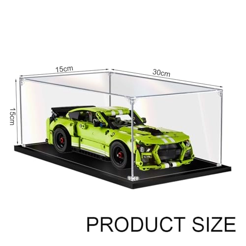 Acrylic display case - for 42138 11.8 x 5.9 x 5.9 inches