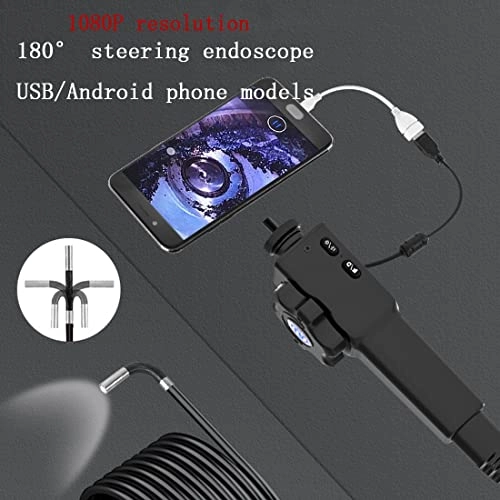 Articulating Borescope - 8.5mm 1080P 4.3" IPS