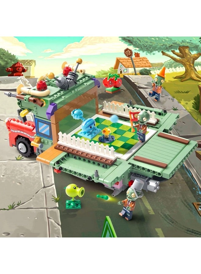 PVZ Time Travel Set - Plants & Zombies Action Figures 933 pcs