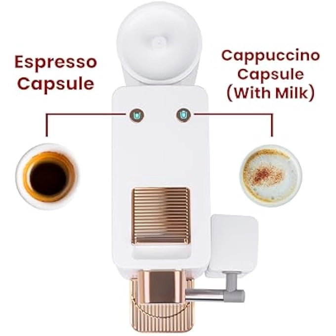Capsule Coffee Maker & Milk I109