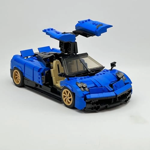 Supercar Clamping Building Blocks Construction Kit - 979 pcs