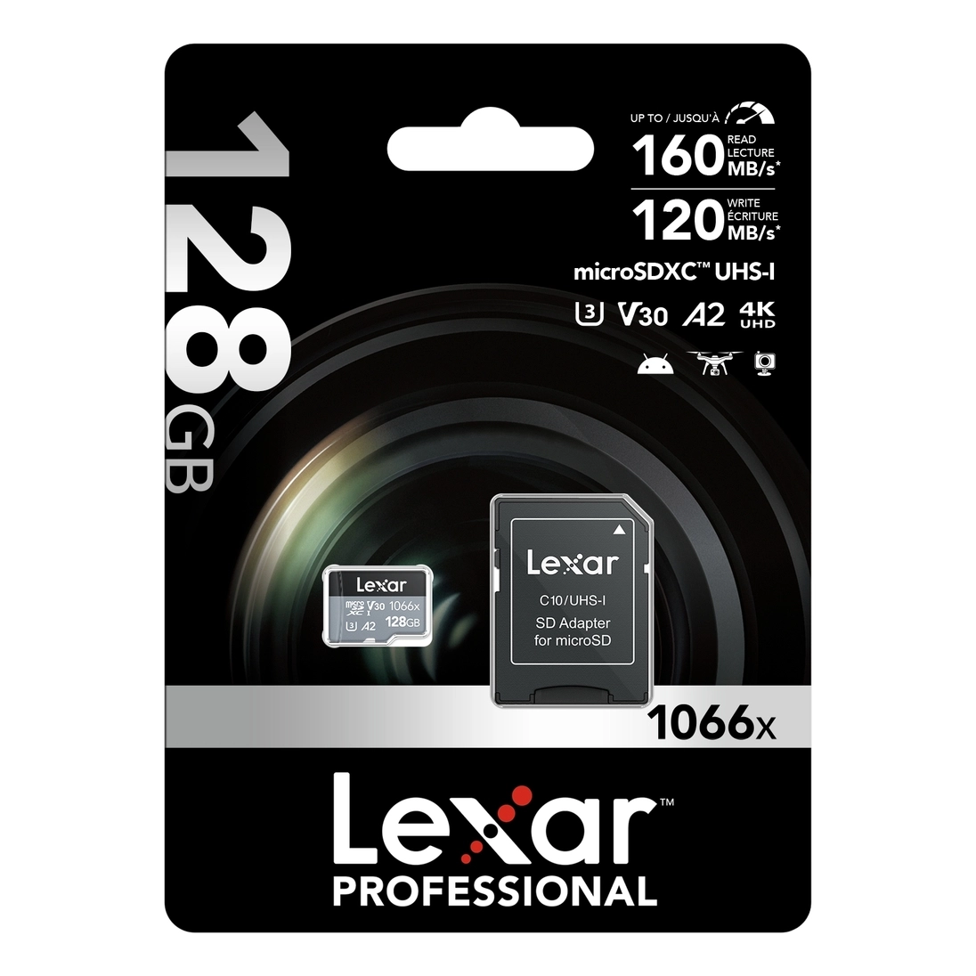 Lexar High-Performance 1066x microSDXC U3 128GB
