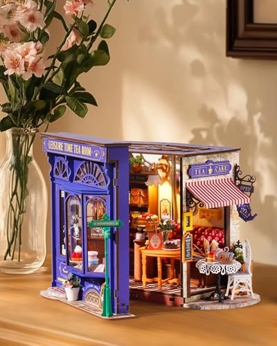 DIY Miniature House Kit - Leisure Time Tea Room