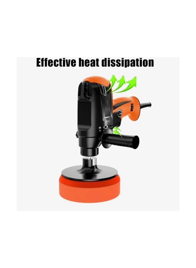 Adjustable Speed Car Electric Polisher Machine Kit - 1200W 100mm