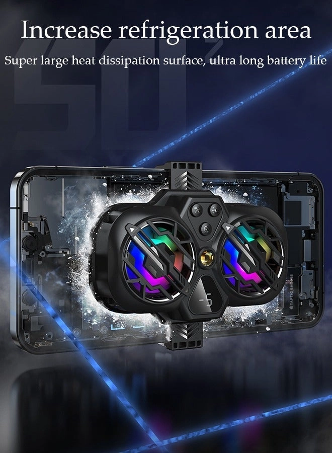 Magnetic Semi-Conductor Cooling Chip - 2 In 1 RGB Fan