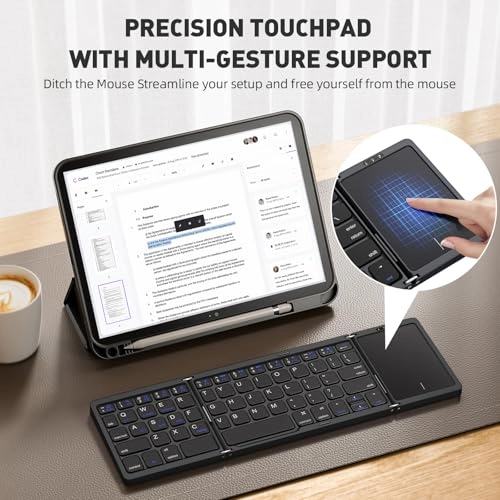 BK08 - Foldable Touchpad Bluetooth