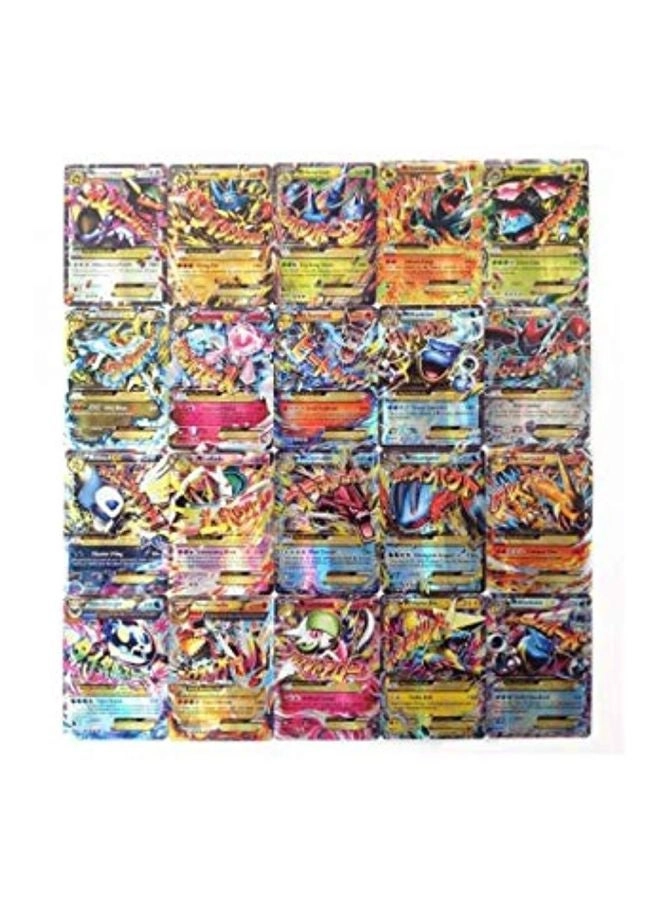 Pokemon Ex Gx Trading Card Game - English 100pcs