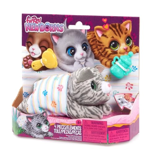 Just Play furReal Newborns Kitty - Sounds and Movement