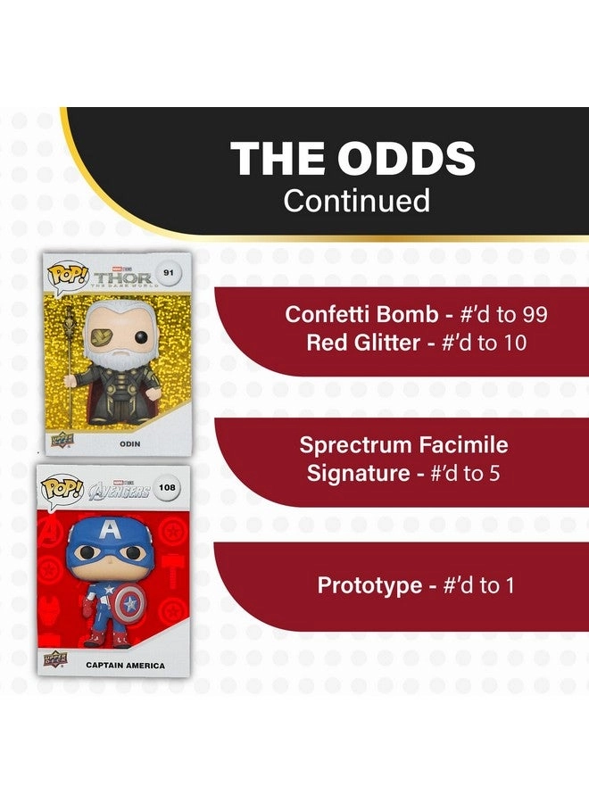 Funko POP! Marvel Studios Trading Card Box - 24 Factory Sealed Packs Per Box 8 Cards Per Pack