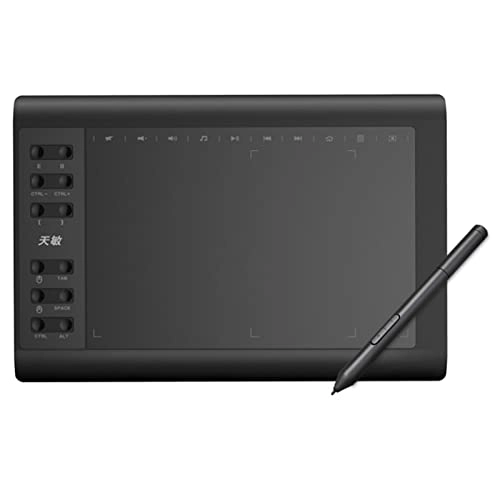 Graphics Drawing Tablet - 10x6 Inch 8192 Levels