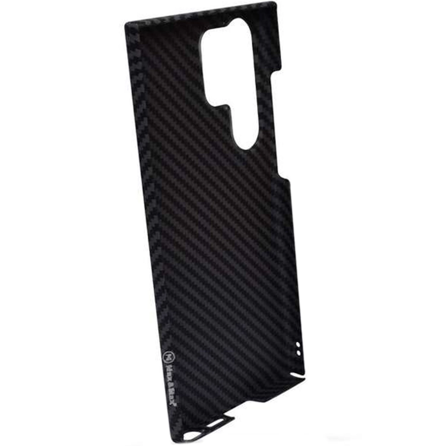 Max & Max Carbon Fiber Case with Screen Protector for Samsung Galaxy S23 Ultra