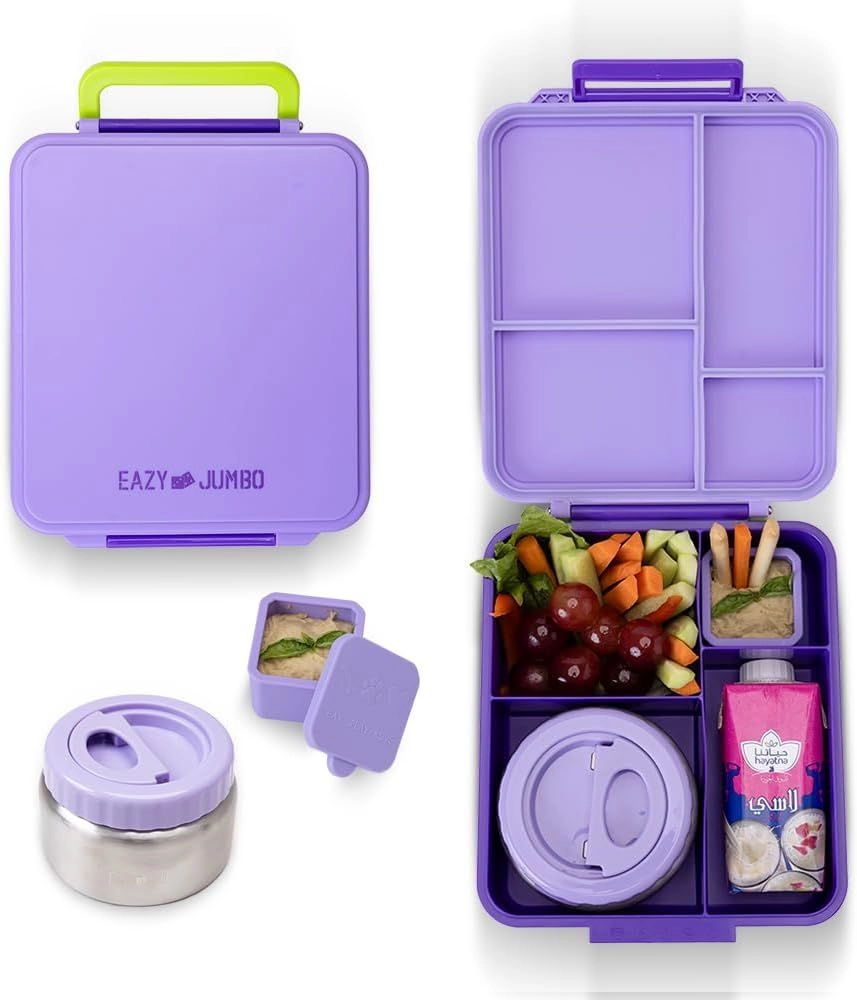 Jumbo Bento Lunch Box - 1720ml 250ml 60ml