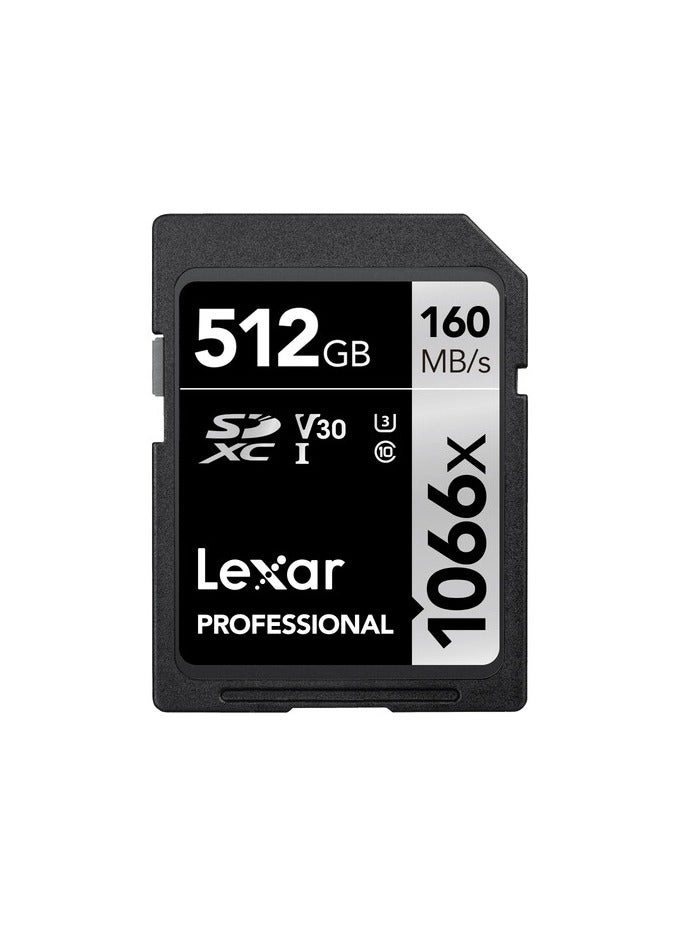 Professional 1066X SDXC U3 512GB