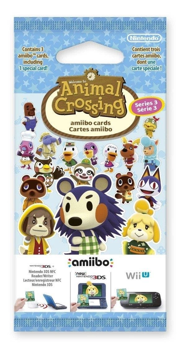 Nintendo Animal Crossing: Happy Home Designer Amiibo Cards Pack - Series 3