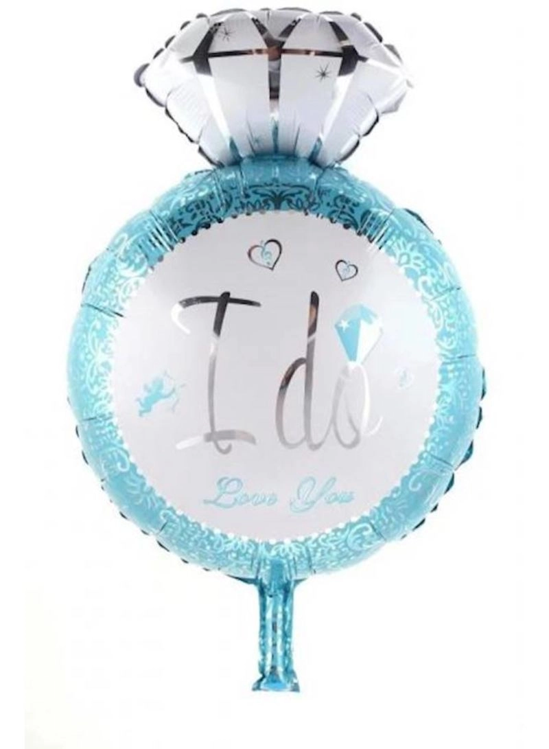 Party Time Trading LLC I Do Ring Foil Balloon