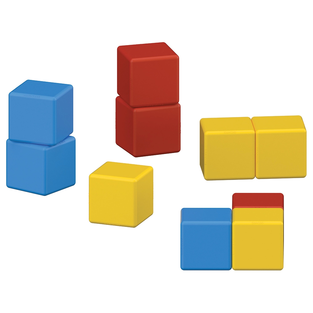 Magicube Math Building And Clips - 55 pcs
