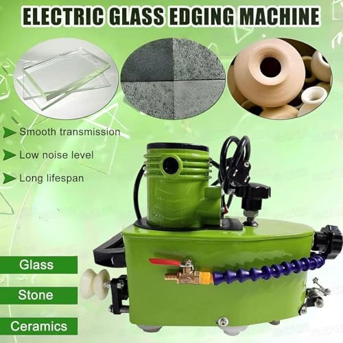 Glass Edge Grinding Machine - 800W 8000r/min 3-20mm