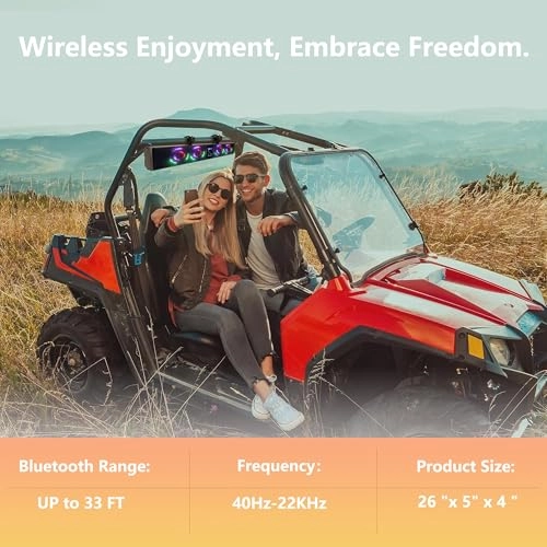 UTV Sound Bar - 4-inch Surround