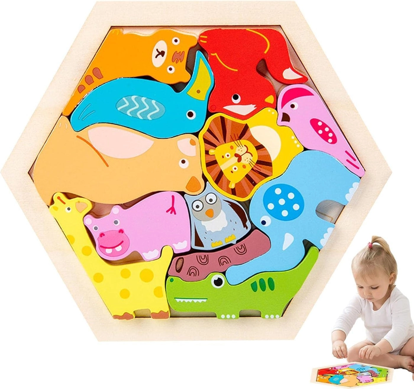 Stacking Puzzle Game - 3-4-Year-Old