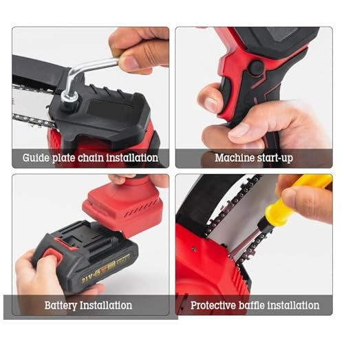 Mini handheld chain saw - 6 Inch 21V