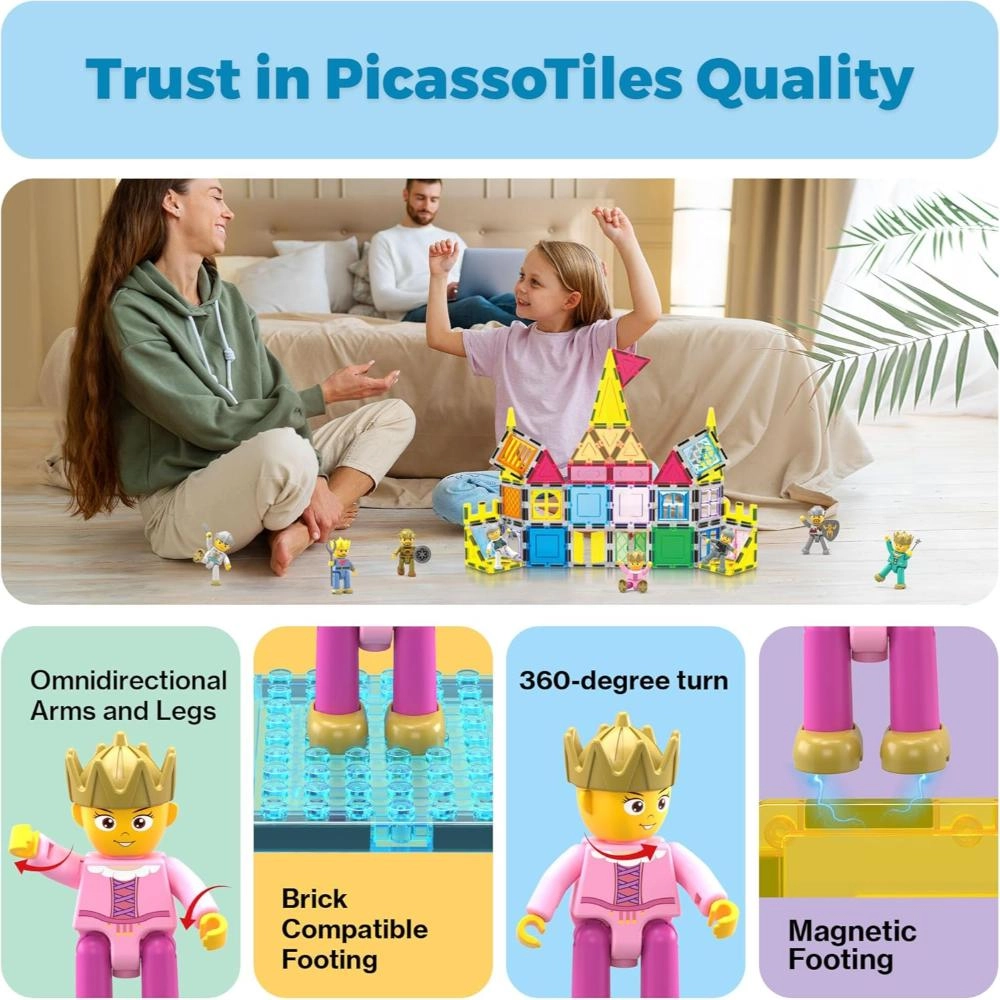 Medieval Character Figures - 16 pcs