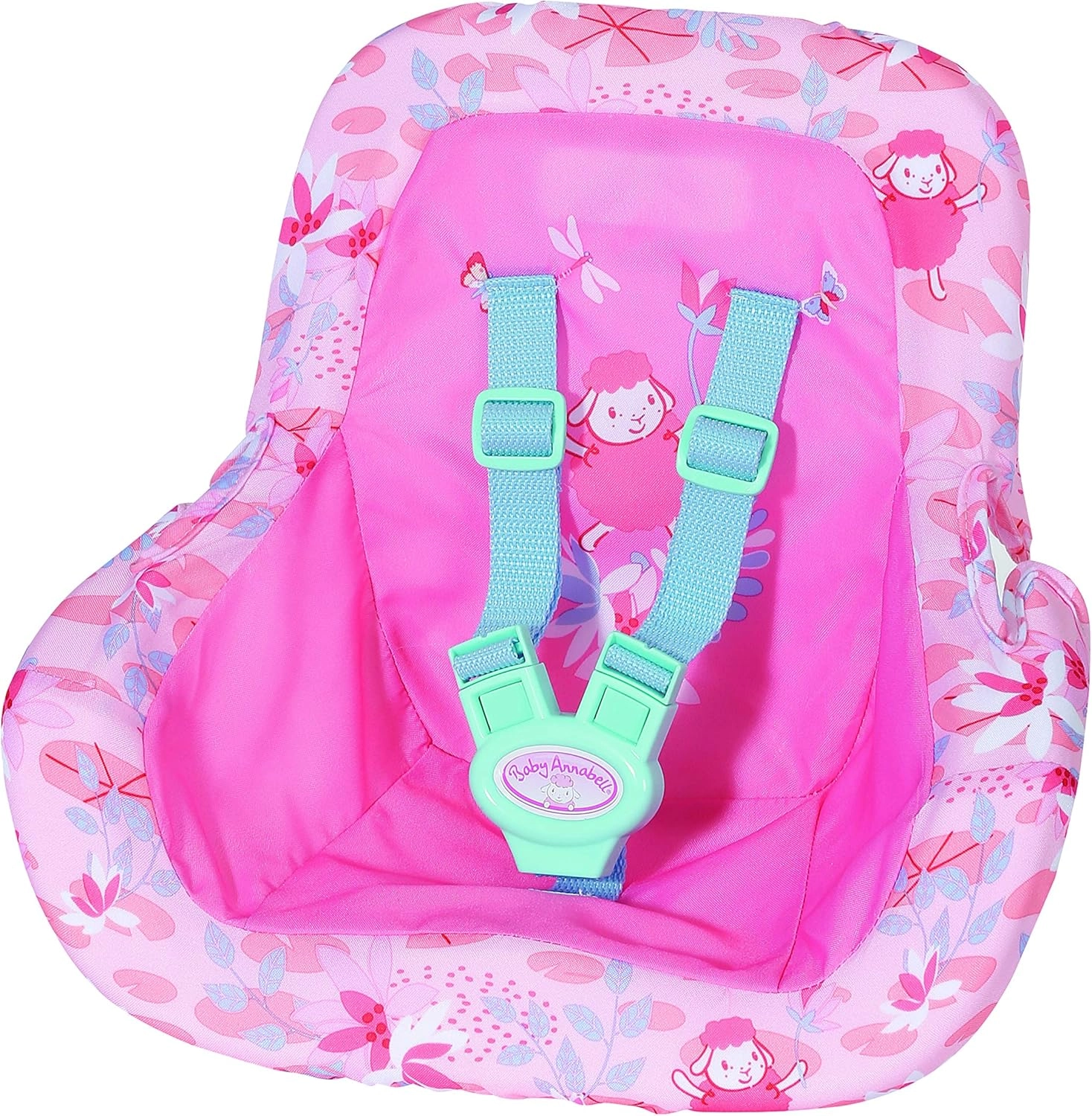 COLOR LAND CHILDRENS TOYS CENTER LLC Active Car Seat - z-shaped handle dragonfly print