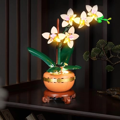 LED Light Kit for LEGO 10343 Mini Orchid