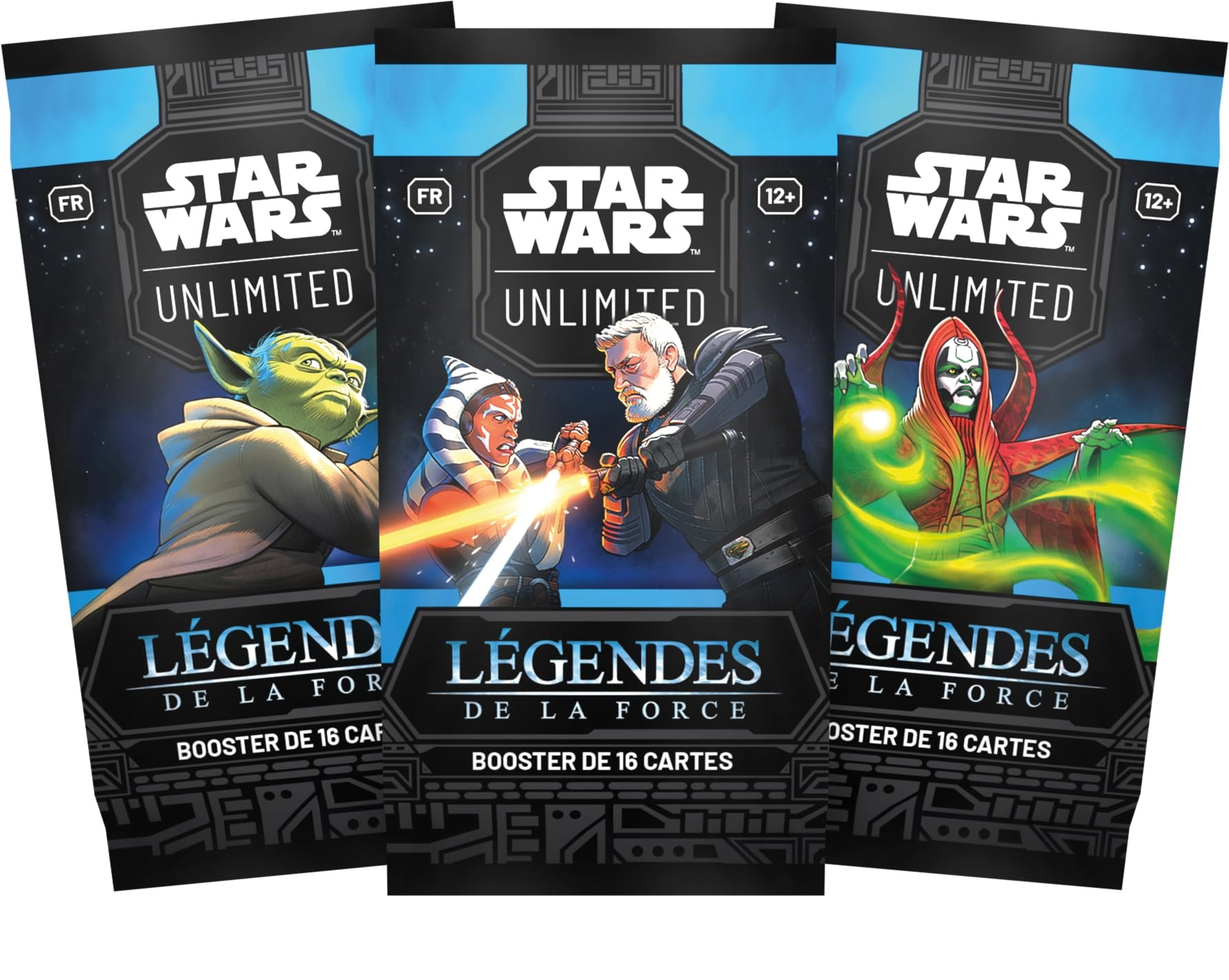 Asmodee Star Wars: Unlimited - Legends of the Force - Booster - 16 Cards (French)