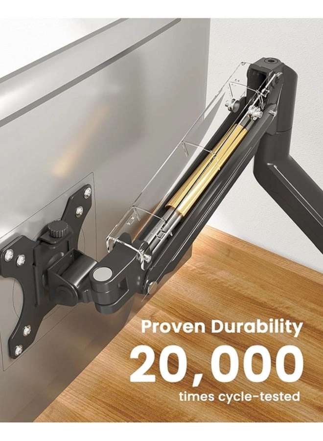 Single Monitor Arm - 1 13-32 inch 75x75 or 100x100mm