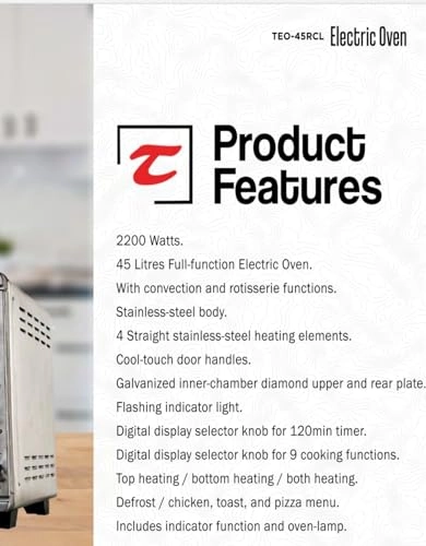 Convection Oven - Electric