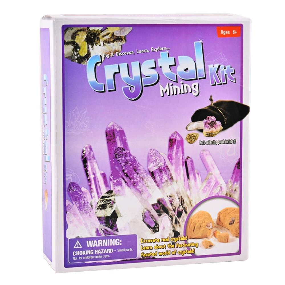 UKR Crystals DIY Mining Kit Geology - 3 years+ 9 pieces