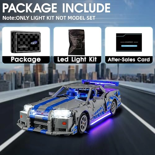 LED Light Kit - Technic 2 Fast 2 Furious