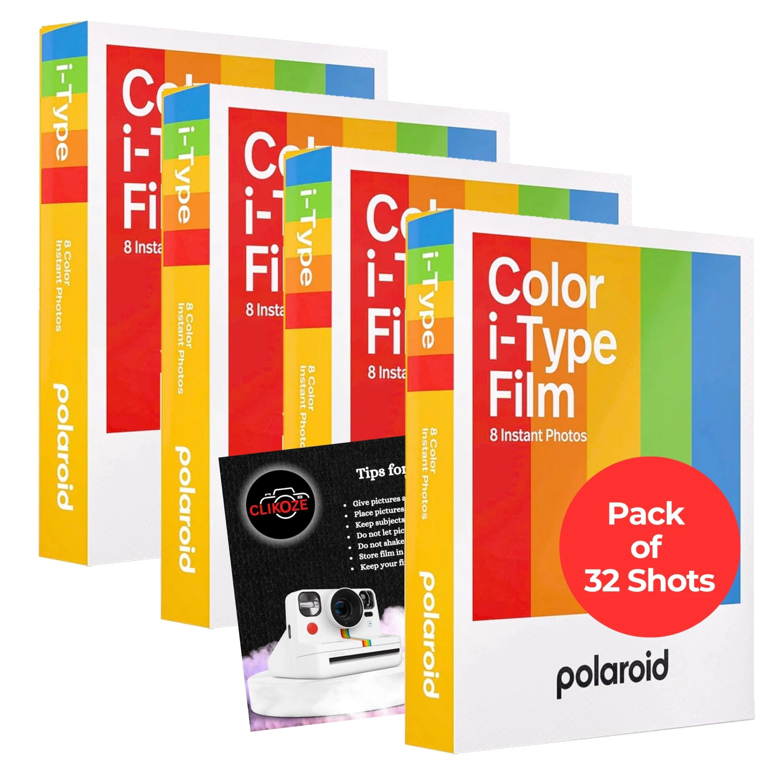 Clikoze Polaroid I Type Color - 32 Shot