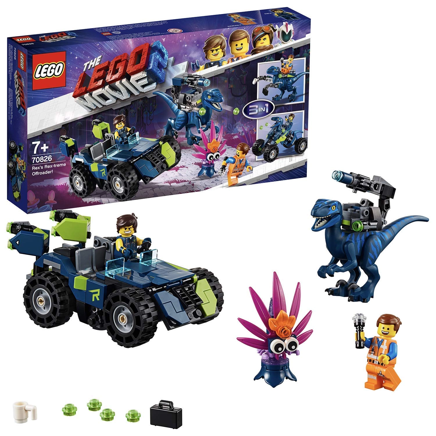 The Lego Movie 2 Rex’s Treme Offroader