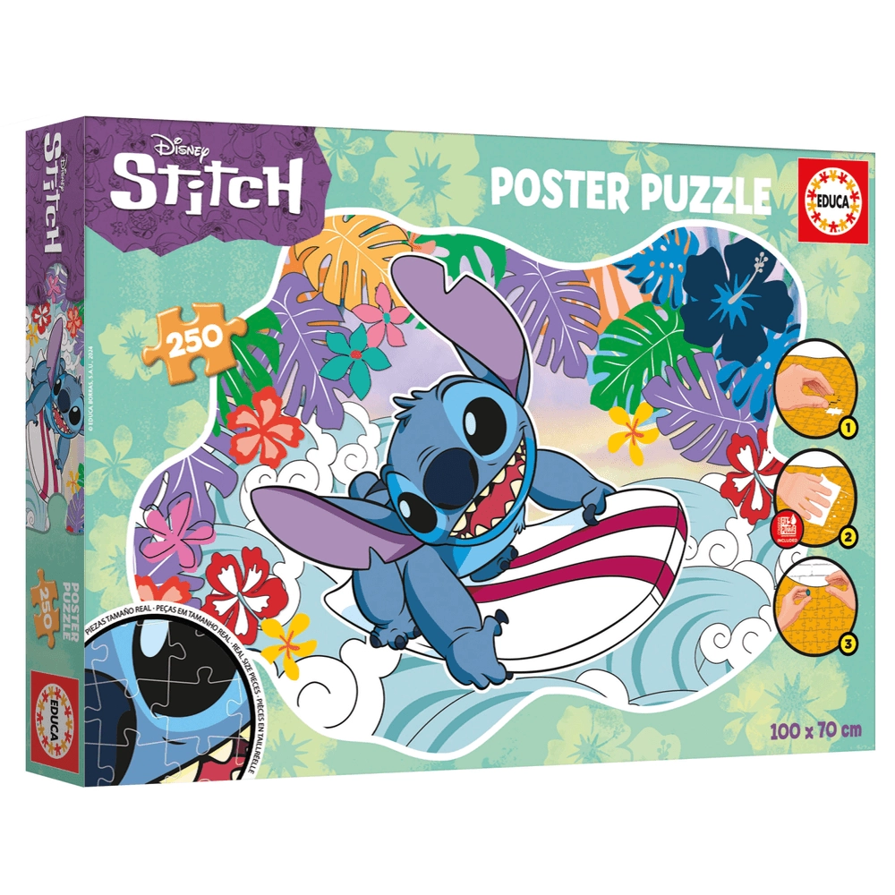 Disney Stitch Poster Puzzle (RTT-19963) - 250 pcs