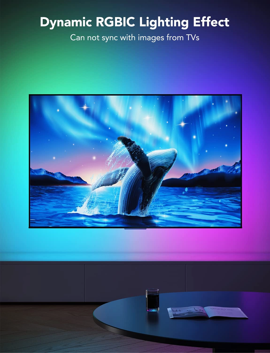 TV LED Backlight - 12.5 Feet