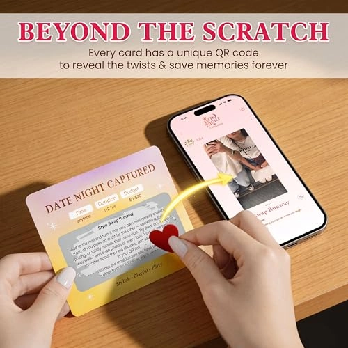 Date Night Activities - Card Game 45 Cards Digital Scrapbook