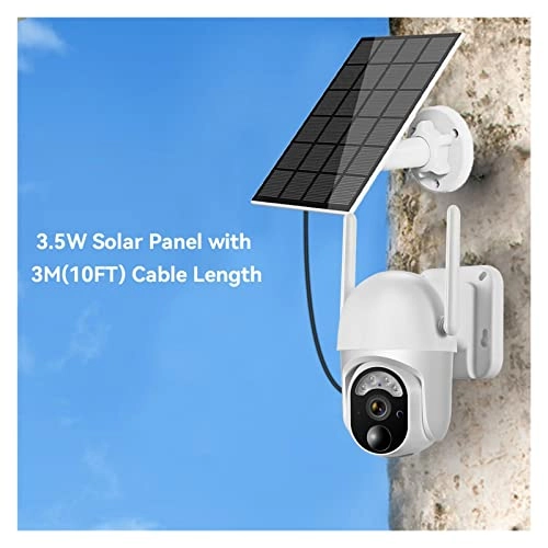 Outdoor Solar Security Camera 2K