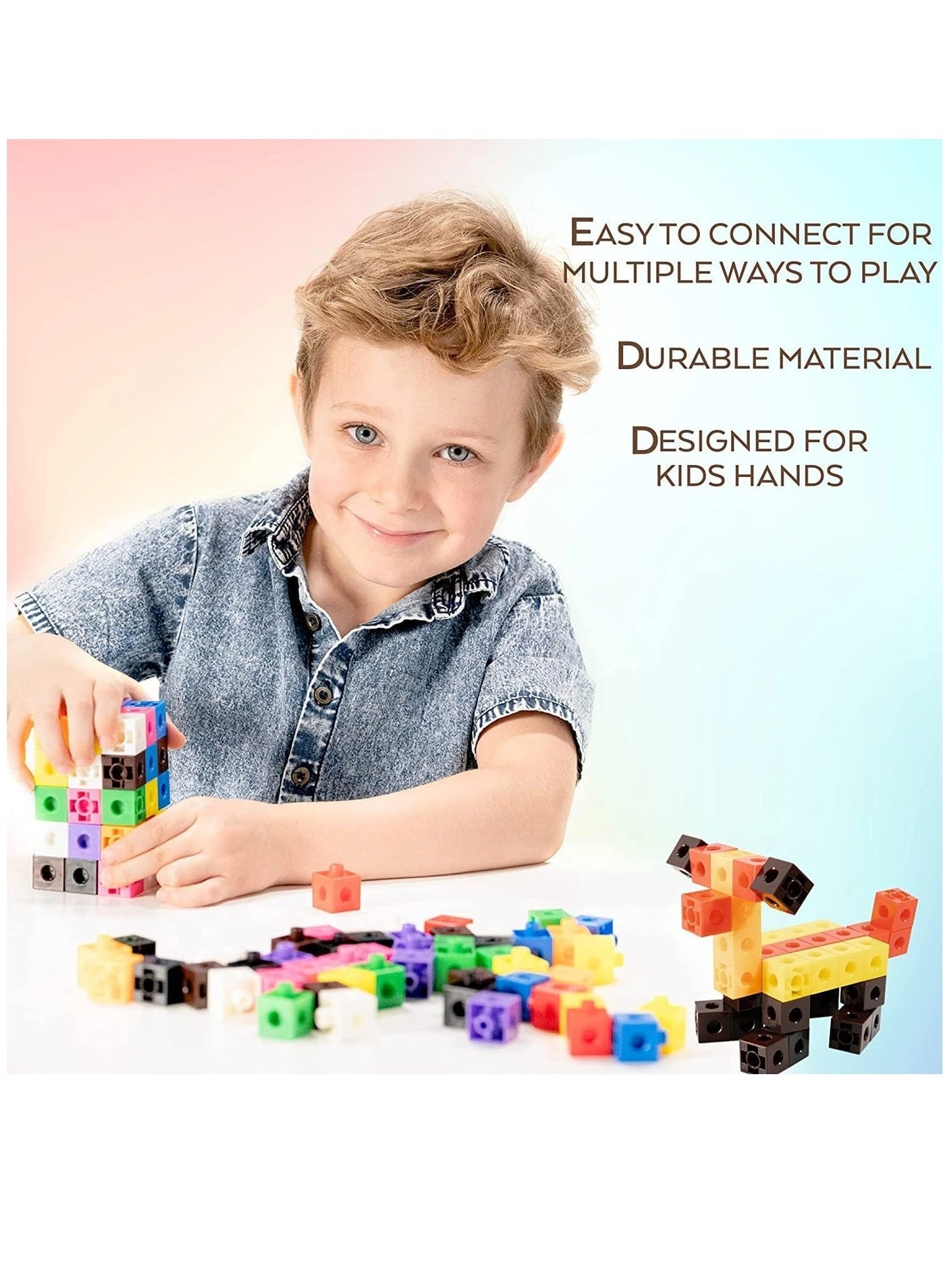 Linking Cubes - 3+ Years 100 pieces