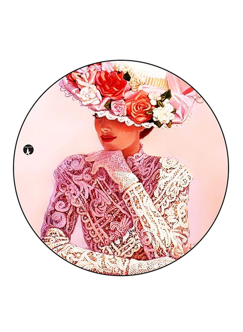 Woman Printed Mouse Pad