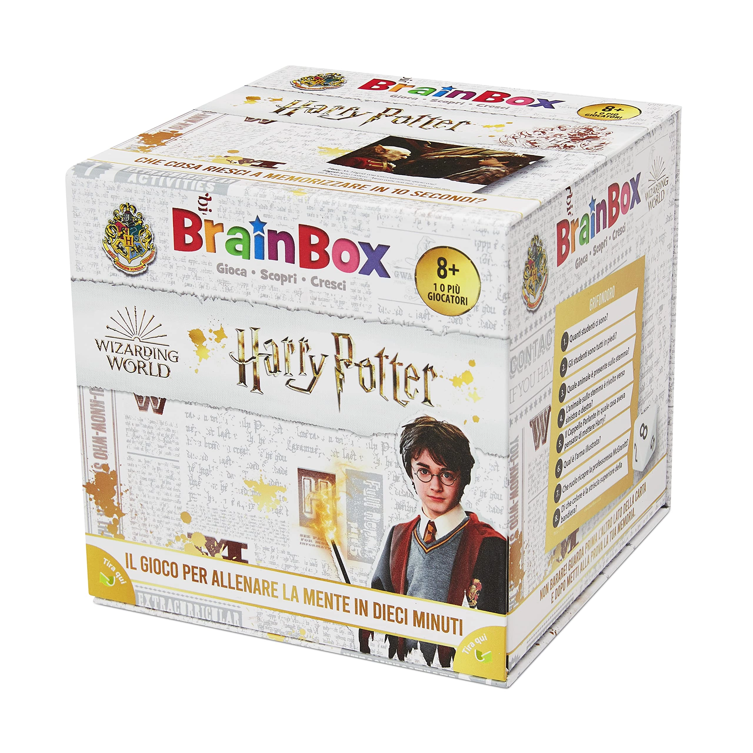 Asmodee BrainBox Harry Potter: Memory Game (Italian)