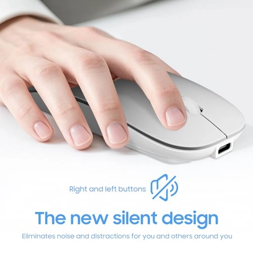 Rechargeable Silent Mouse - Bluetooth