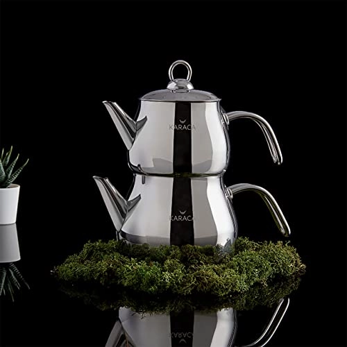 Layla Teapot Set - 18/10 stainless steel 1 Litre