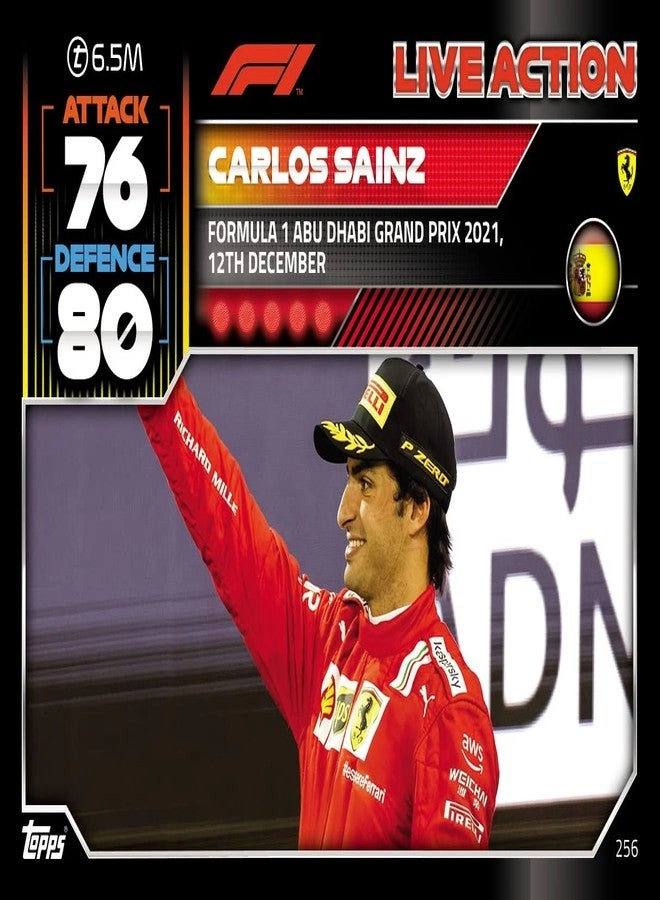 F1 Turbo Attax - 126 pcs