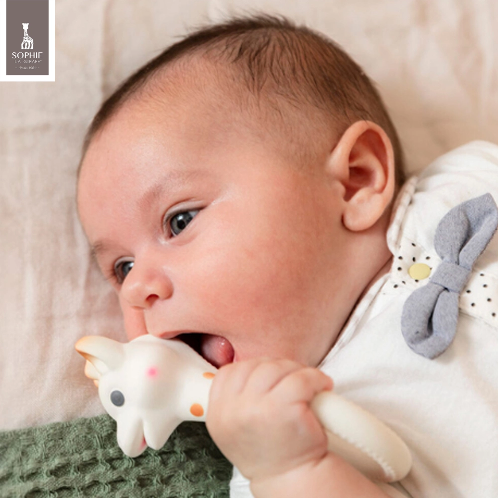 So'Pure Ring Teether - 100% natural rubber