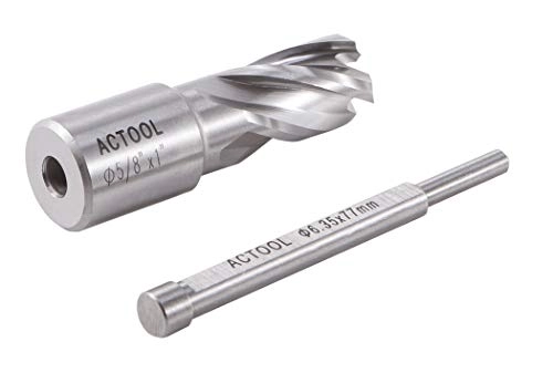 ANNULAR Cutter - 5/8" Diameter steel copper aluminum stainless steel plastic