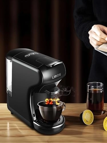 3-in-1 Capsule Coffee Machine 1450W 19 Bar 0.6L
