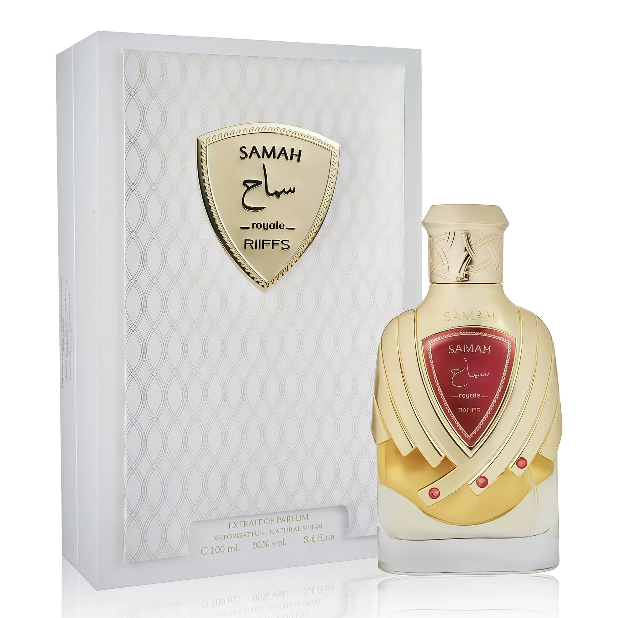 A CENTER Samah Royale Eau de Parfum 3.4 Fl Oz
